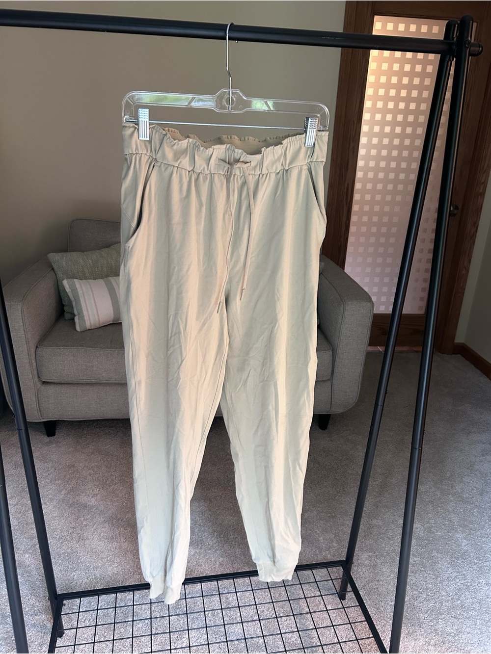 lululemon athletica Women's Cream Track Joggers